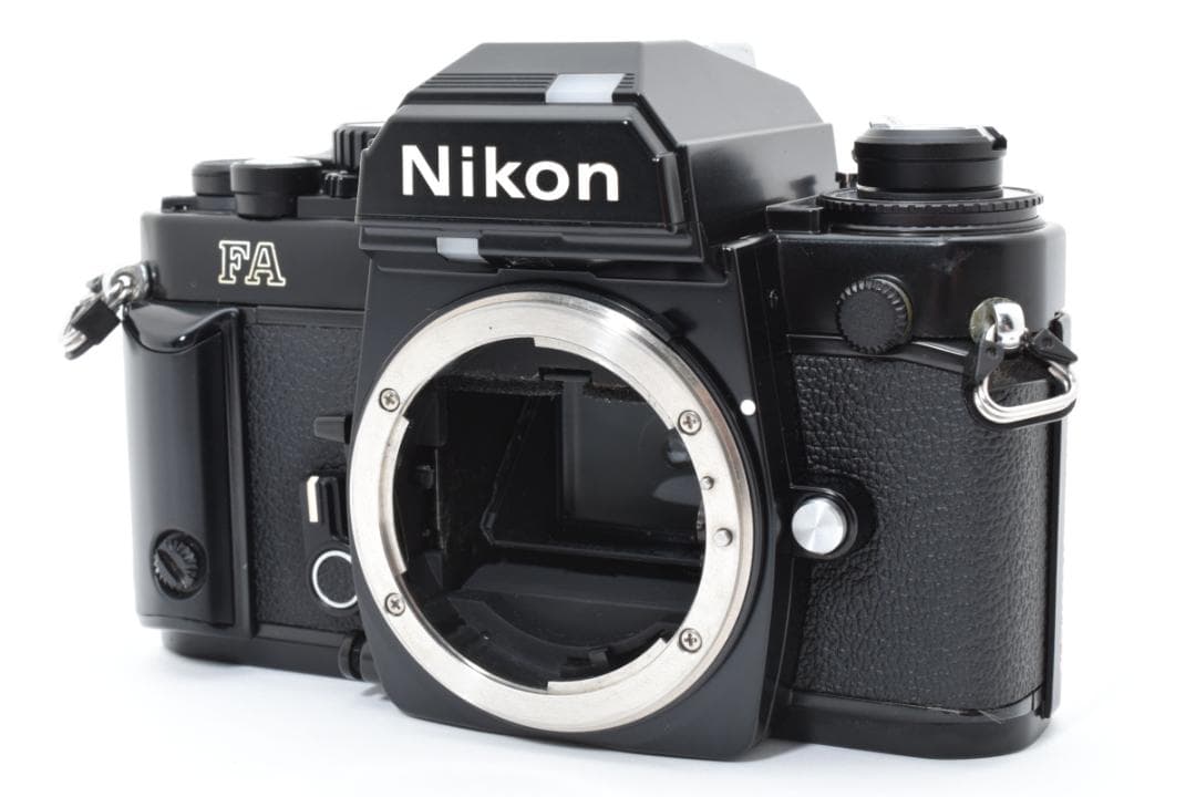 美品 NIKON FA ブラック フィルムカメラ　モルト新品交換済 H119