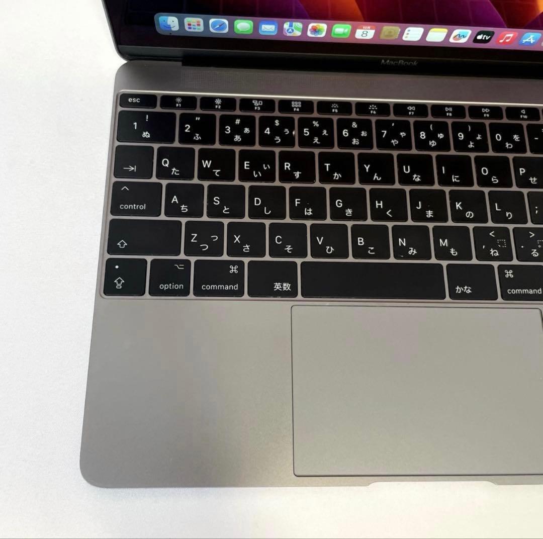 【廃盤希少】MacBook 12インチ　メモリ8GB 256GB軽量920g