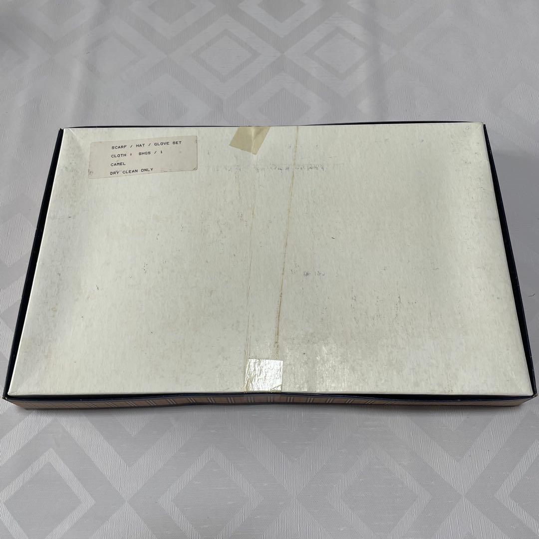 【新品未使用】バーバリー 子ども用マフラー/帽子/手袋3点セット