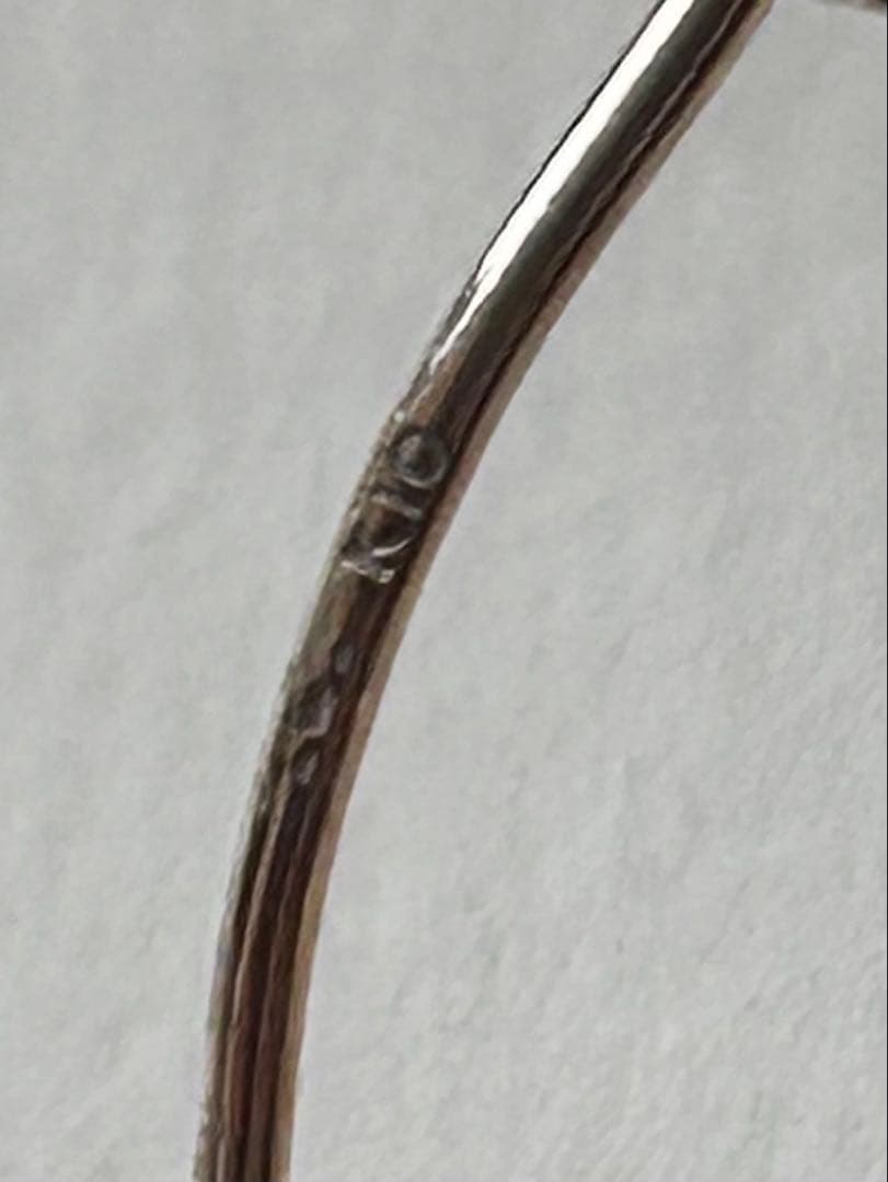 COCOSHNIK K10ポリッシュ 変形フープピアスM