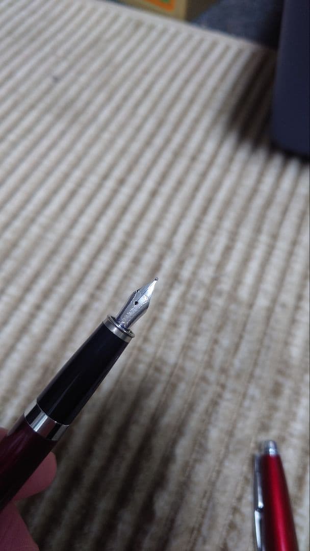 【18金】CROSS万年筆　アポジー　レッドラッカー　並品【値下げ】