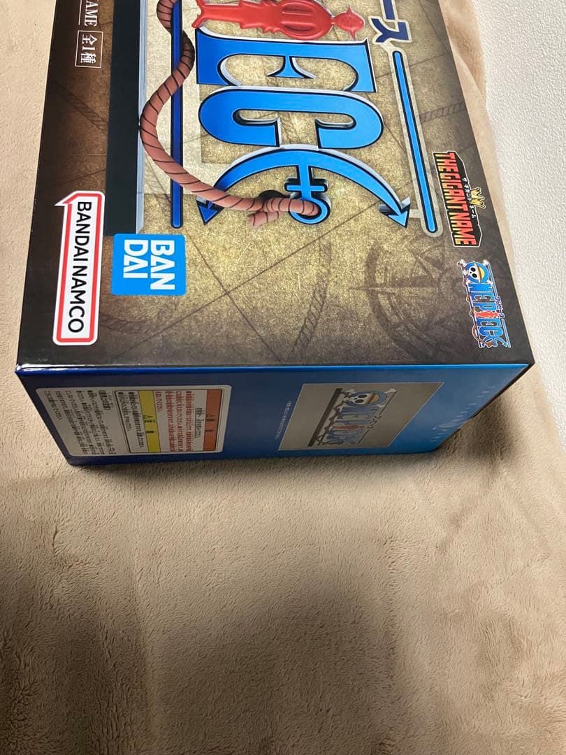 一番くじワンピースD賞ギガントネームフィギュアおまけ付き