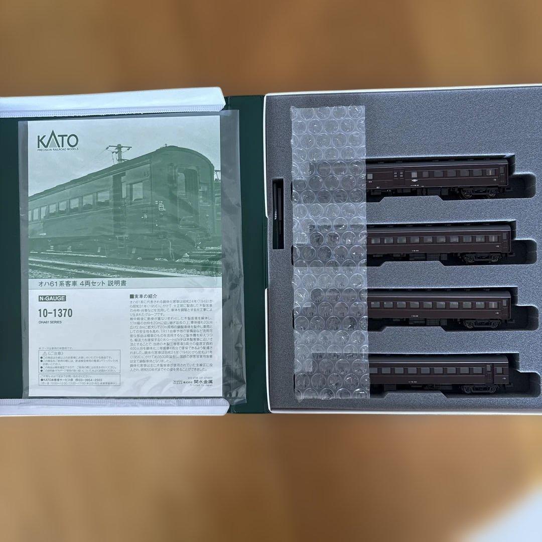 【特別企画品 】KATO 10-1370 オハ61系客車4両セット②