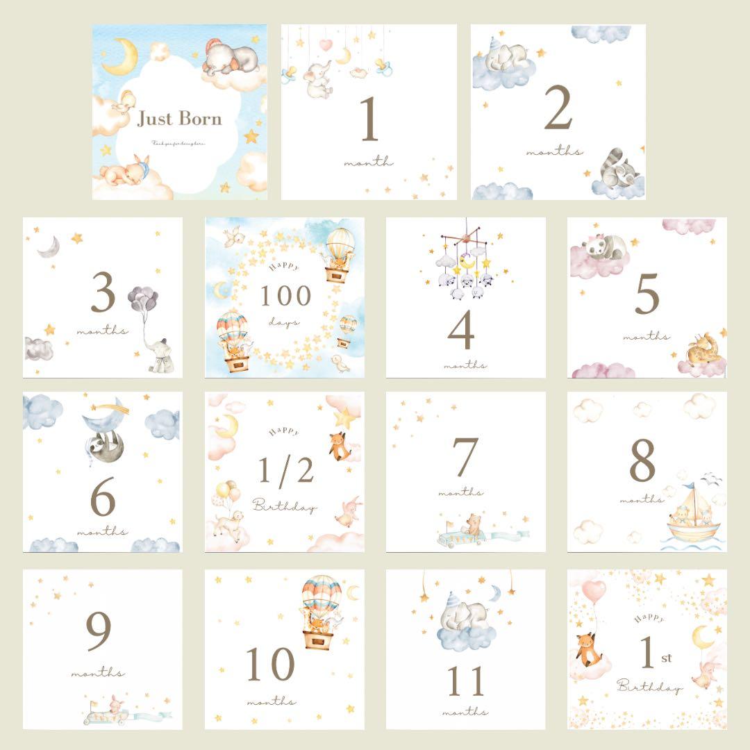 ひまわりページ　マンスリーカード