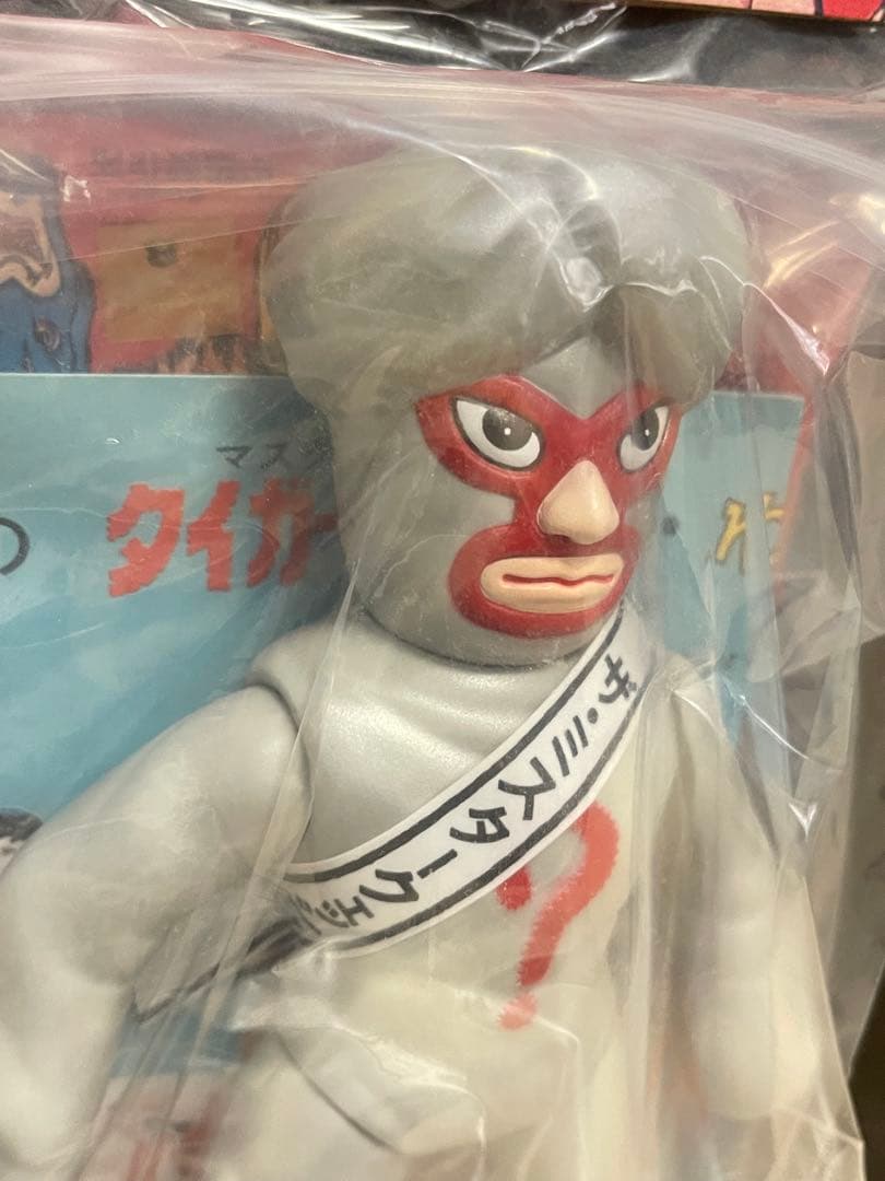 メディコムトイ　中嶋製作所　タイガーマスク　ミスタークエスチョン　ソフビ