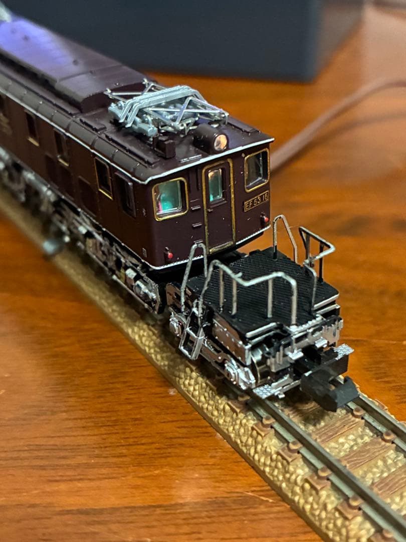 EF53-16電気機関車お召し指定機　マイクロエース ライト点灯動力動作確認済
