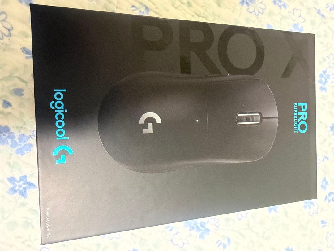 静音化カスタム logicool GPRO X SUPERLIGHT ブラック