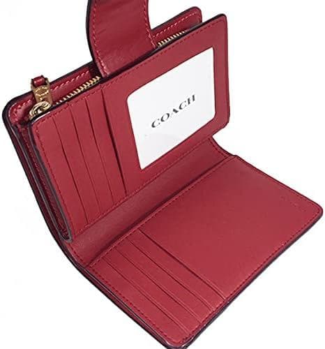 COACH 二つ折り財布/アップル.ミディアム コーナー ジップ ウォレット