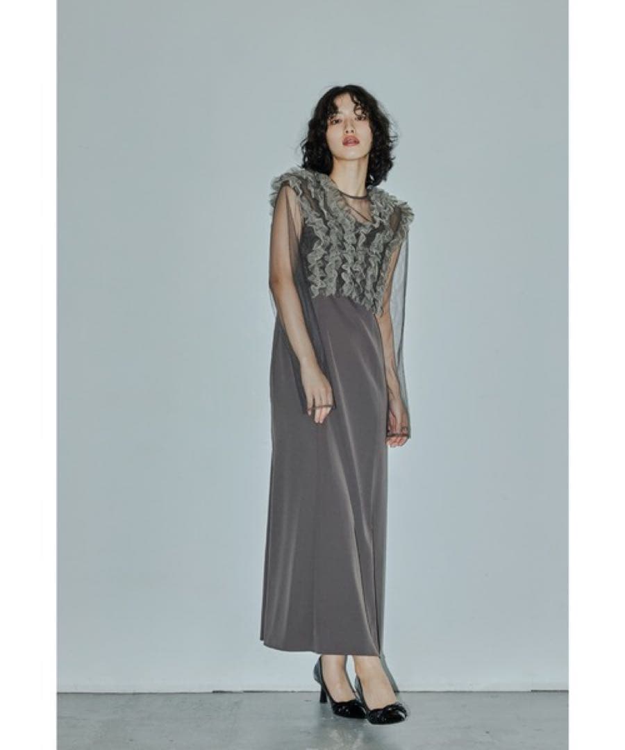 Mサイズ 3点セットMany wayフリルドレス ボレロ ブラウス セット