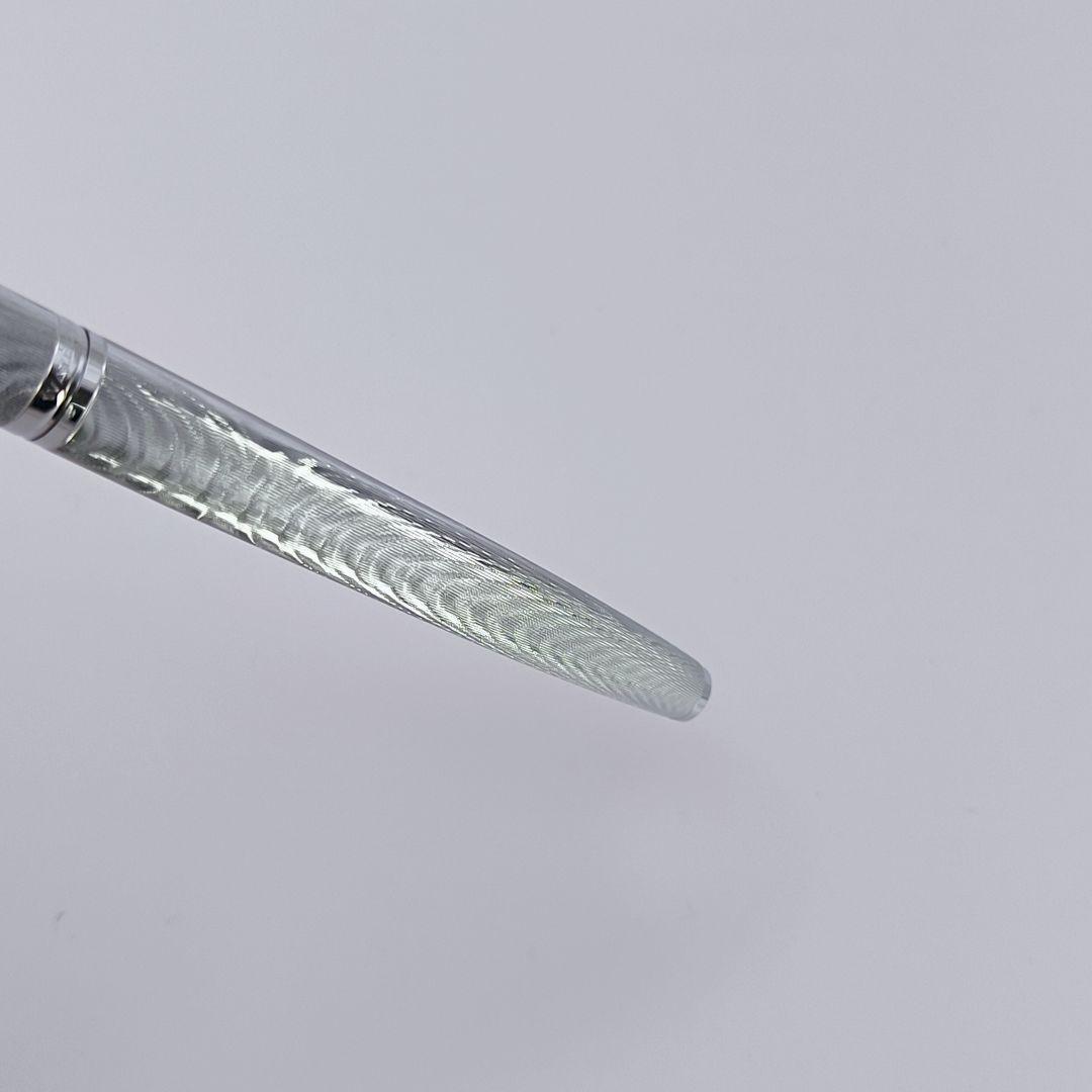 万年筆 WATERMAN C/F シルバーモアレ 18k ウォーターマン