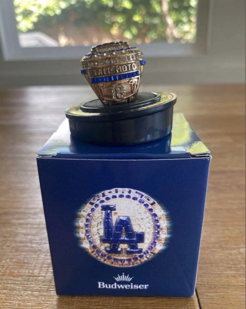 山本由伸　リング　ワールドチャンピオン　ドジャース　来場者限定　8000個　新品