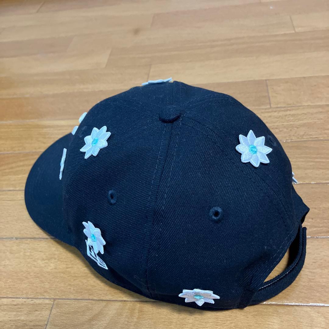 Nick Gear TF. 3D Flower Cap ネイビー×TFブルー