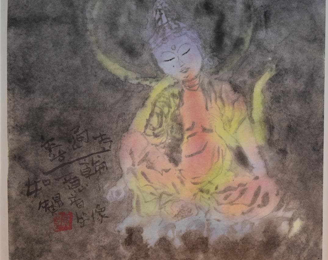 NHK趣味悠々・日本画講師　流水墨画・人気沸騰❕❕芸人　俳優　ボクシング　画家