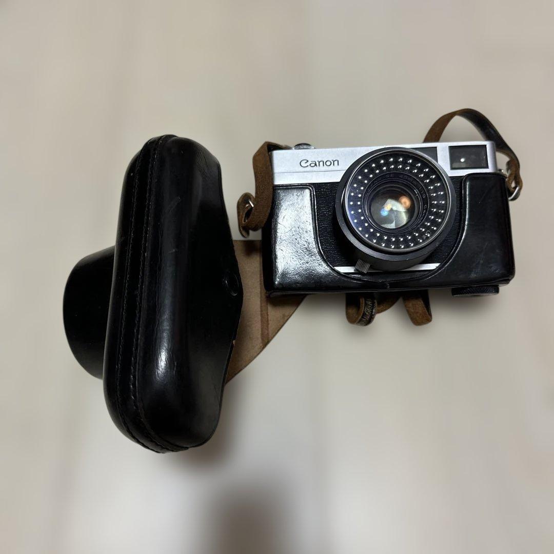 キャノン フィルムカメラ　Canon Canonet　レトロ　カメラ