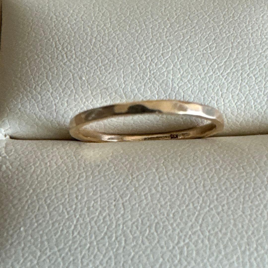 キ*チ様 agete K10ピンキーリング　5号