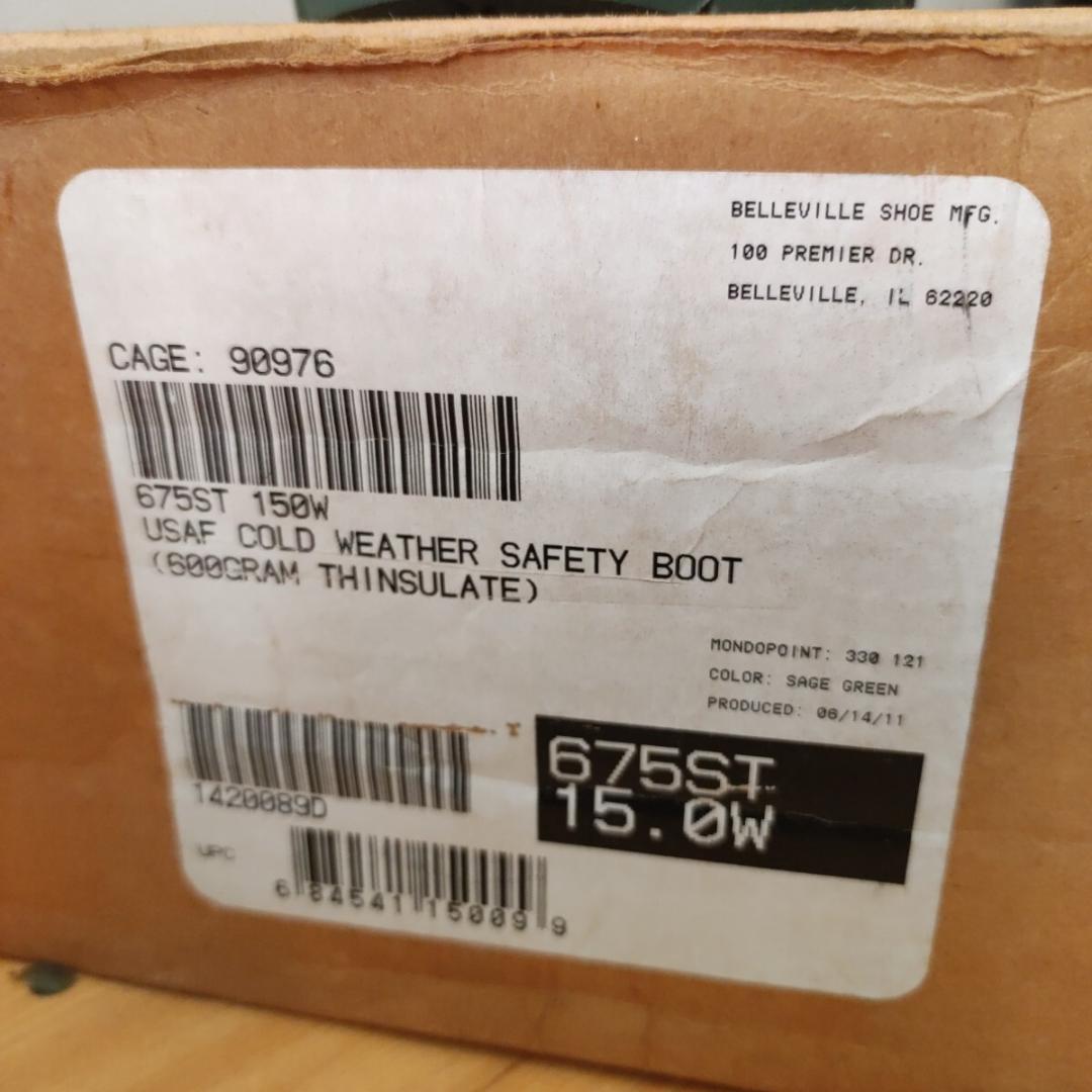 新品 BELLEVILLE アメリカ軍 ブーツ 675ST GORE-TEX