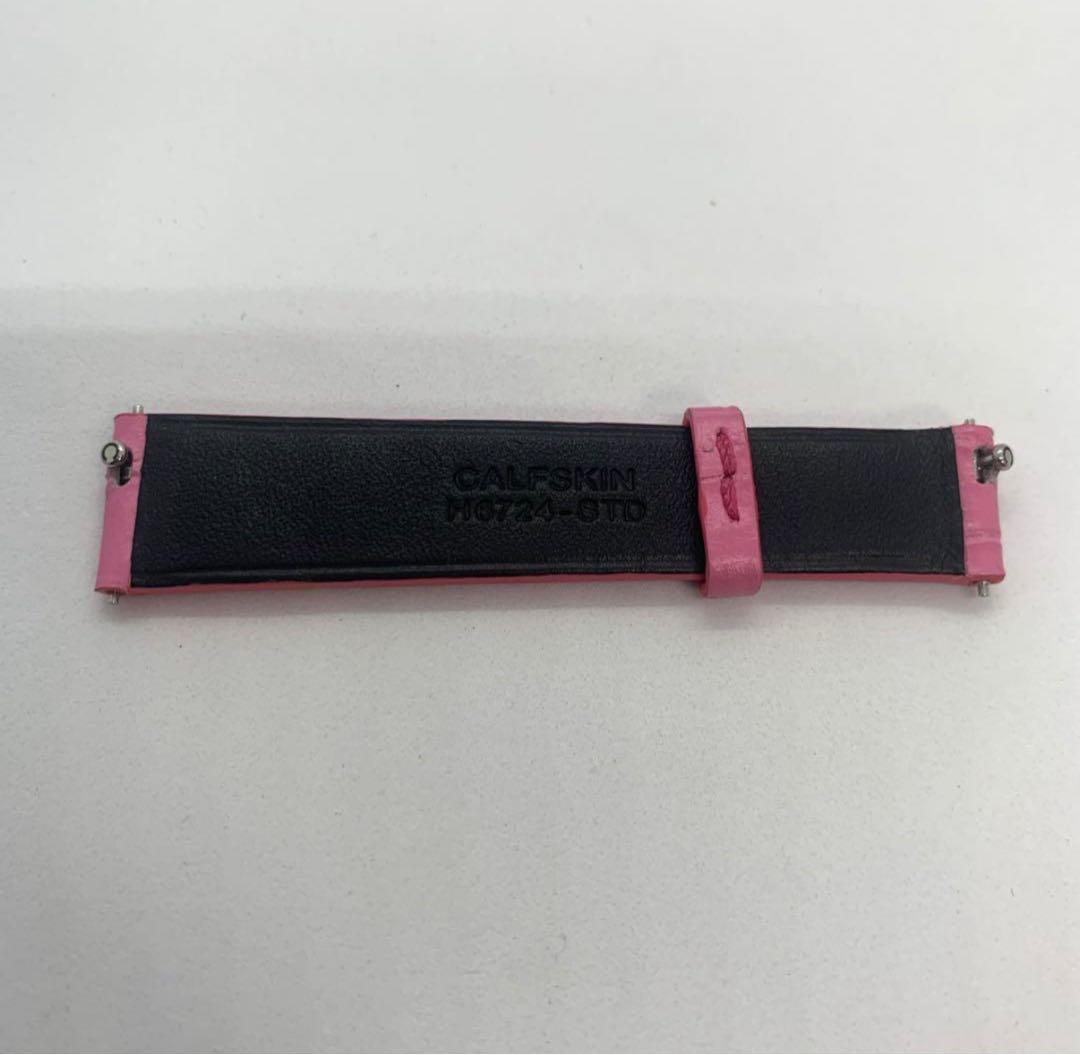 CHANEL ピンク レザー　シャネル 替えベルト ボーイフレンド H6724