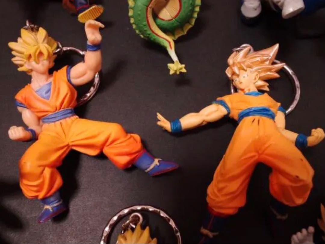 ドラゴンボール　フィギュア　レトロ　神龍　悟空　スーパーサイヤ人