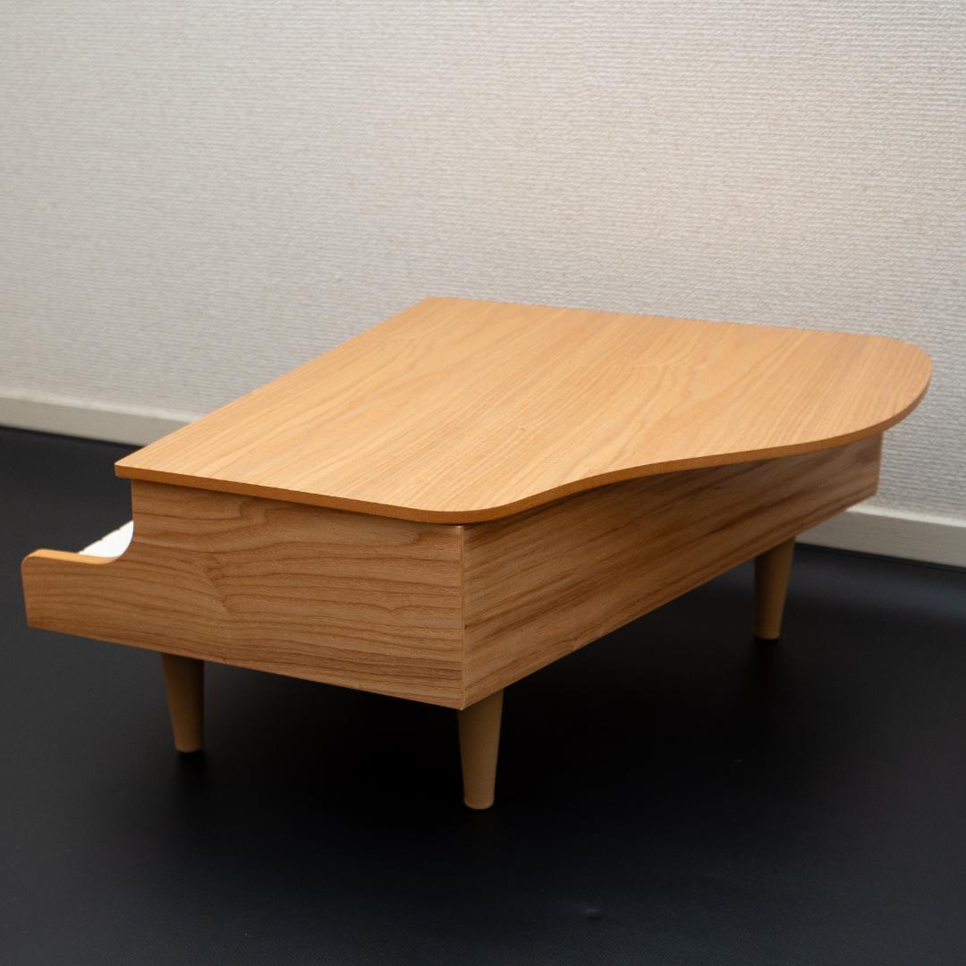 【美品】KAWAI（カワイ）ミニグランドピアノ32鍵 ナチュラル（外箱付）