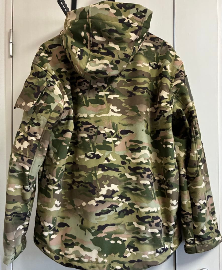 未使用ロシア軍北朝鮮軍仕様マルチカム防寒外被表地防風撥水素材裏地総フリース