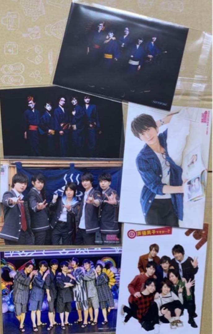 『梅原裕一郎•西山宏太朗』プリントキャラマインド ひょろっと男子 B賞