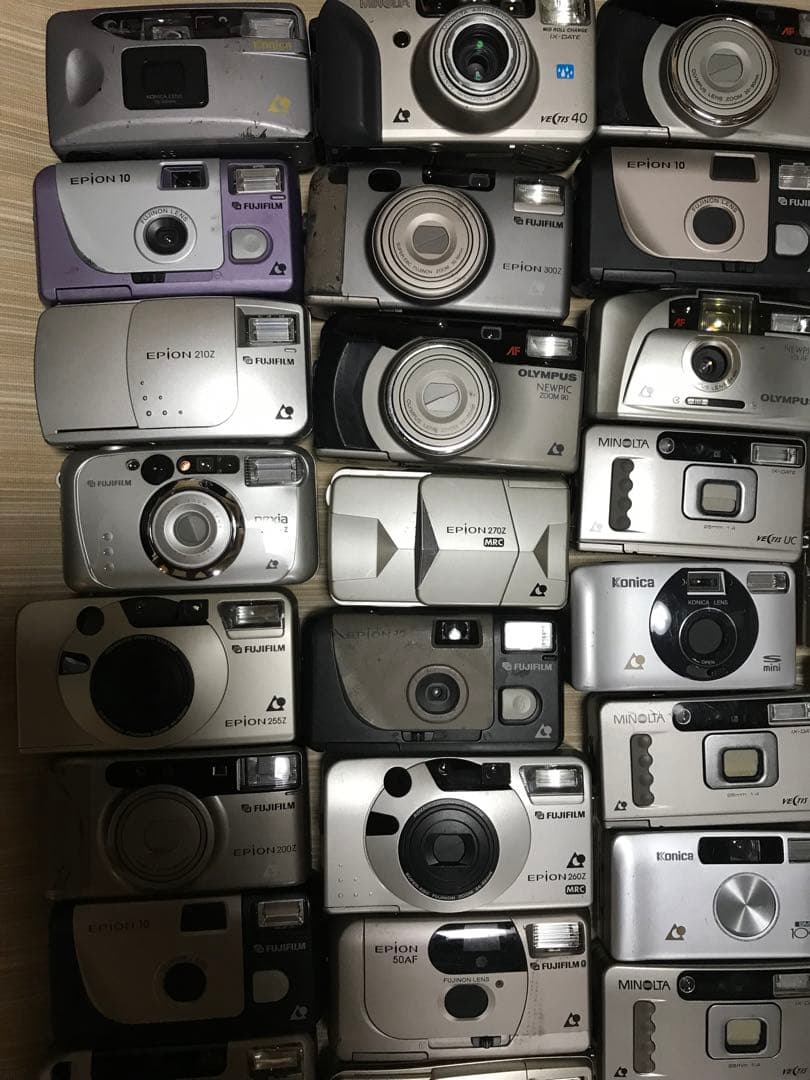 S*N様 フィルムカメラ まとめ50個オリンパス、富士フイルム、ニコン cano
