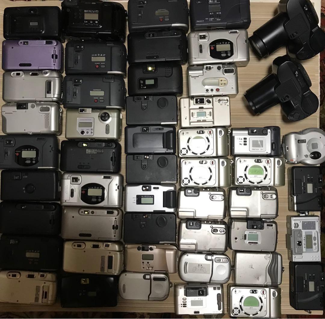 S*N様 フィルムカメラ まとめ50個オリンパス、富士フイルム、ニコン cano