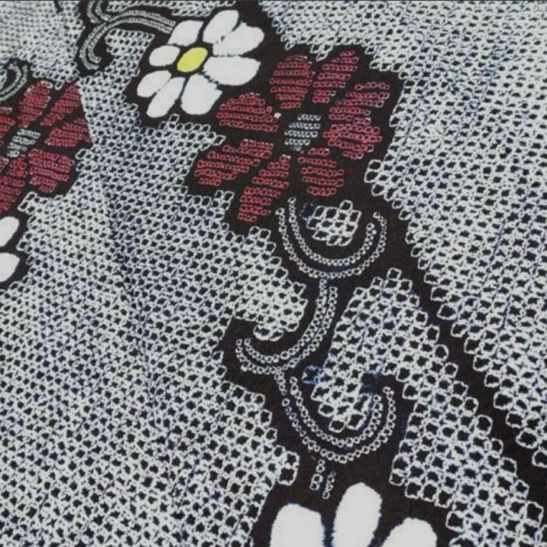 有松鳴海絞り伝統工芸❤️半幅帯レース つまみ細工ハンドメイド帯留め5点セット‼️秀品