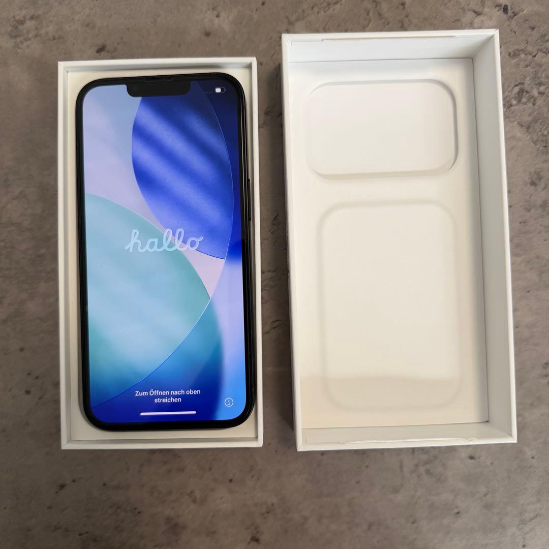 【iPhone13本体】256GB/ミッドナイトiPhone17Pro箱付き