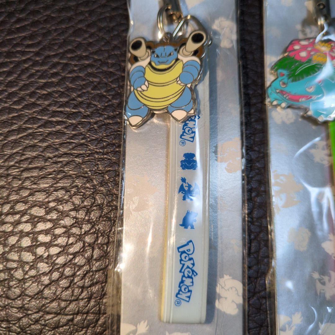 激レア　ポケモンセンター限定　御三家　ストラップ　2004 当時物　レトロ