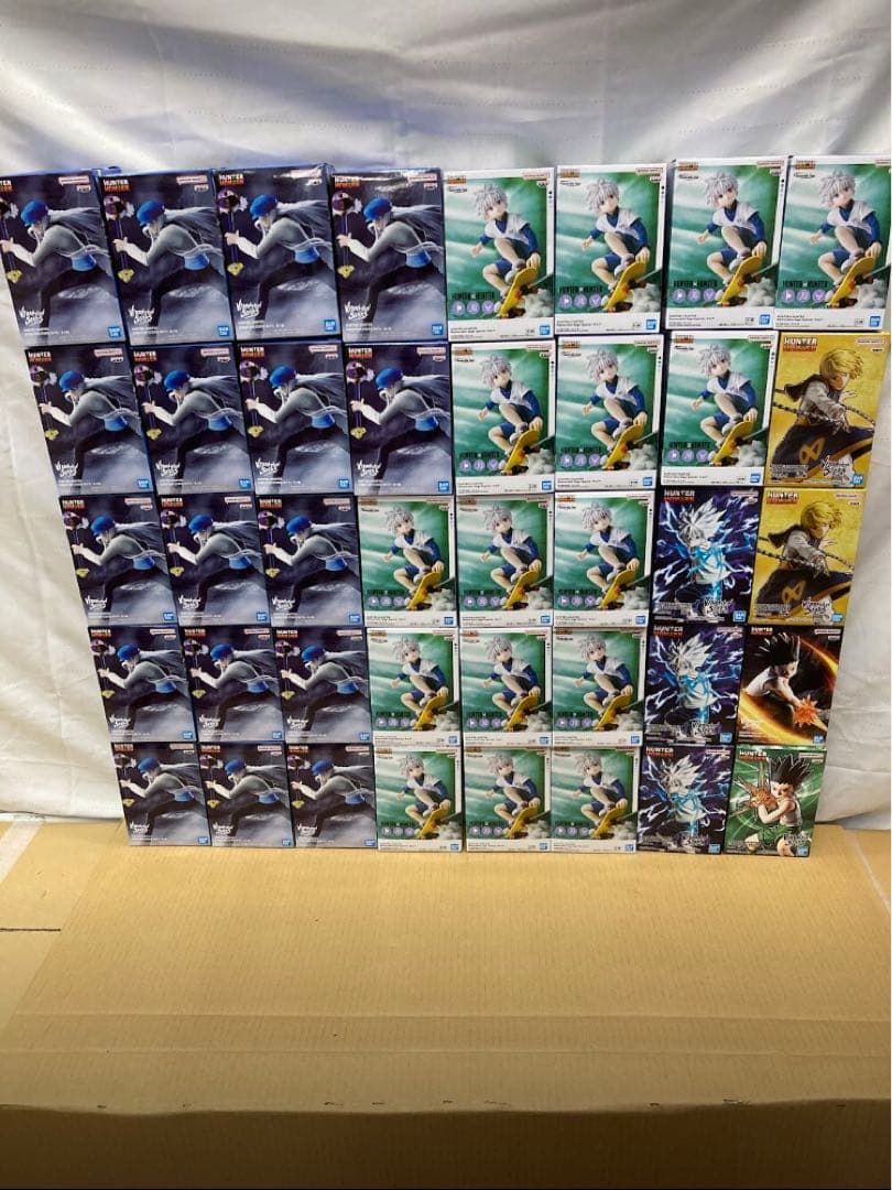 40体HUNTER×HUNTER カイト　クラピカ　ゴン　キルア　フィギュア