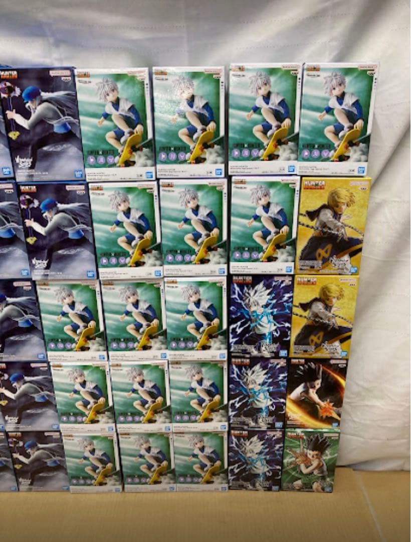 40体HUNTER×HUNTER カイト　クラピカ　ゴン　キルア　フィギュア