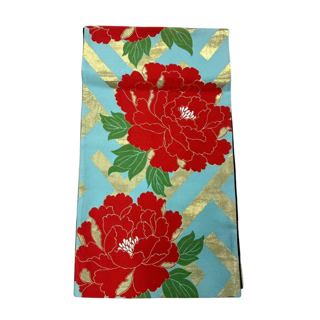 ≪早い者勝ち≫【美品】 振袖セット 成人式 正絹 レトロモダン 赤 S*33　●