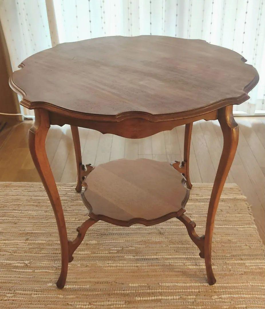 アンティーク オケージョナルテーブル φ75.5cm×H68.5cm