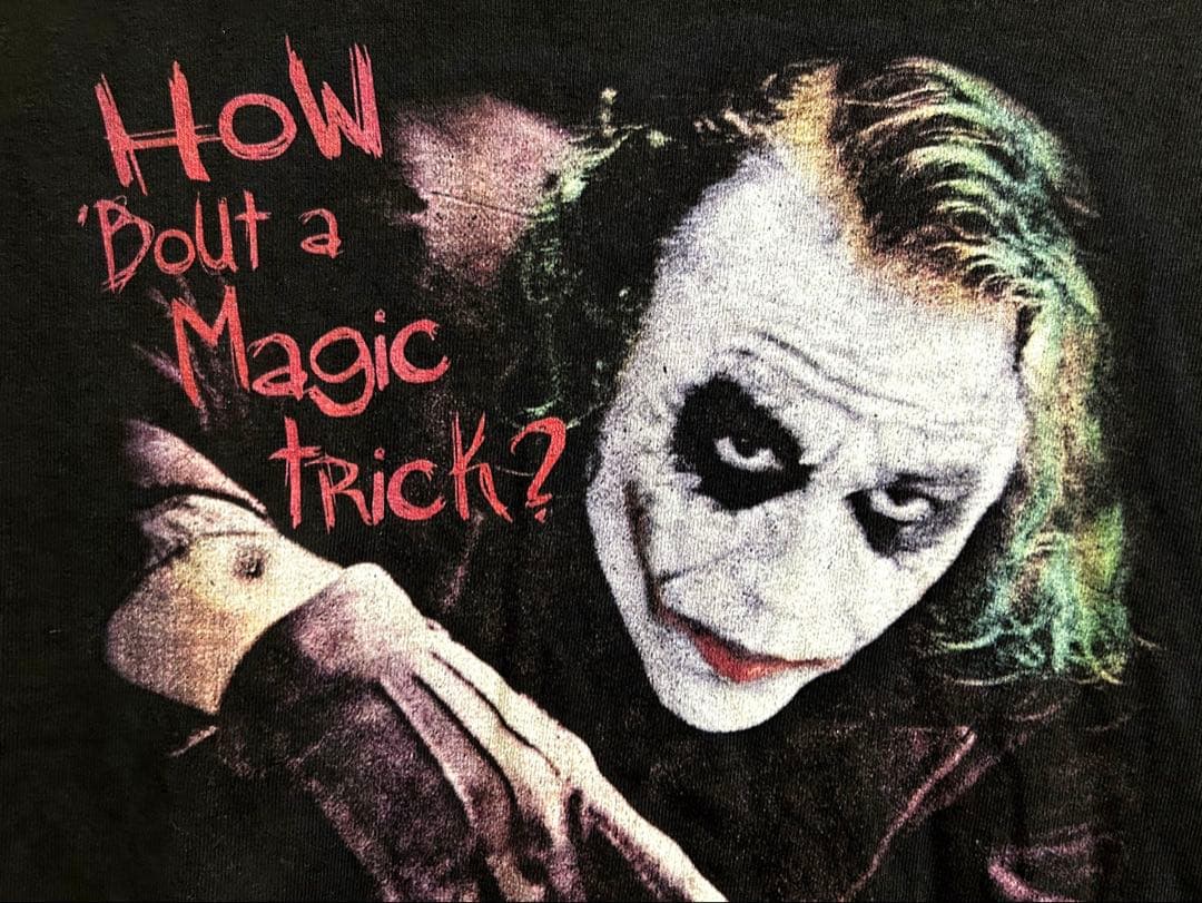 THE DARK NIGHT 08 JOKER シャツ　美品　Movie