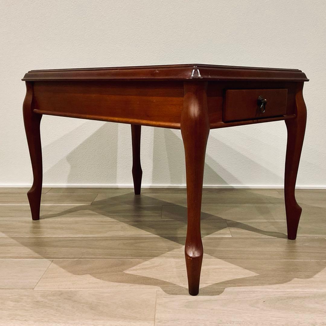 ⭐️ヴィンテージ⭐️【美品】maruni サイドテーブル 猫脚 天然木 木工