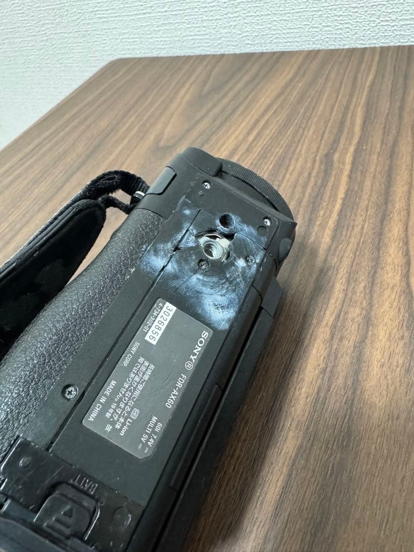 TKSONY FDR-AX60 4K ビデオカメラ 【半ジャンク】
