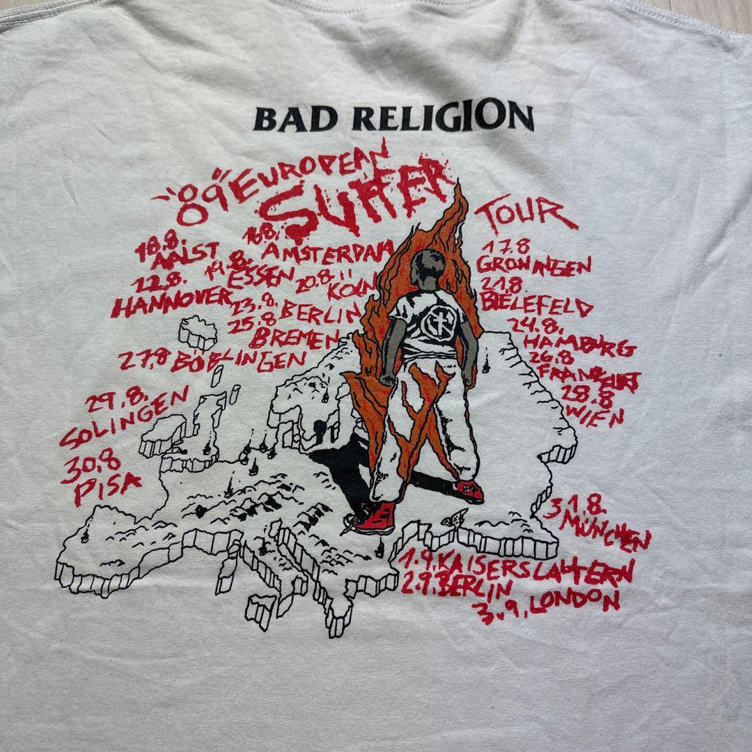 BAD RELIGION SUFFER 1989ツアーTシャツL