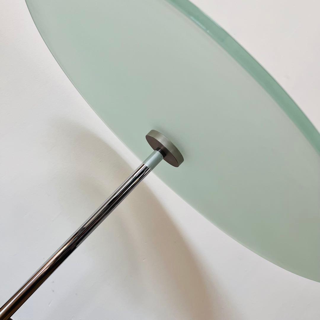 アンティーク　ガラス丸テーブル　チューリップ テーブル　送料込み