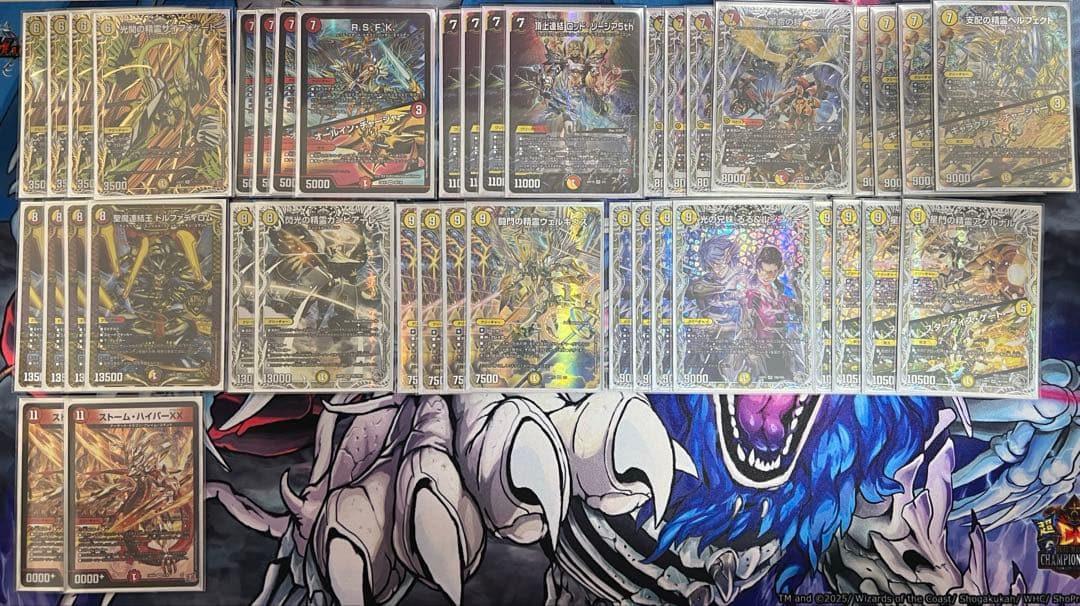 佑*弥様 デュエルマスターズ デッキ　赤白カウンター　引退