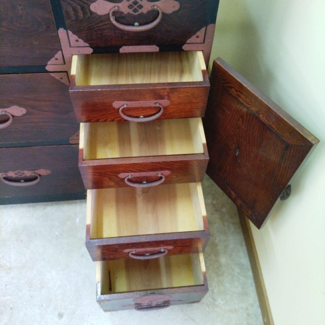 古い和箪笥　昭和レトロ　アンティーク