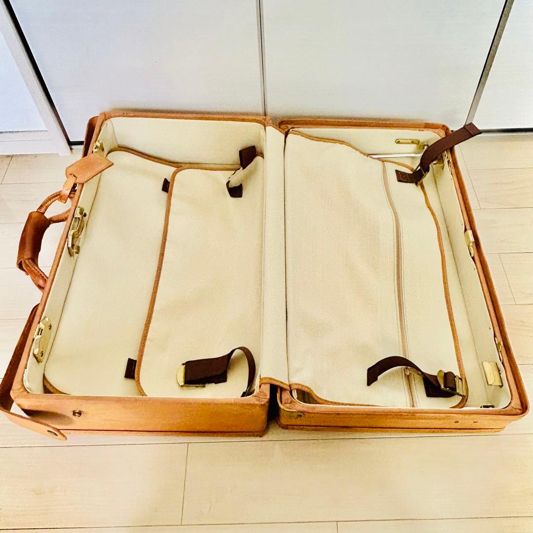 【希少】Hartmann スーツケース ヌメ革 キャメル