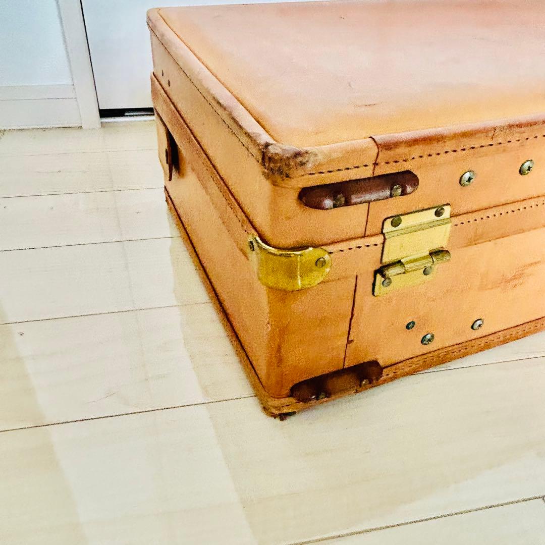 【希少】Hartmann スーツケース ヌメ革 キャメル