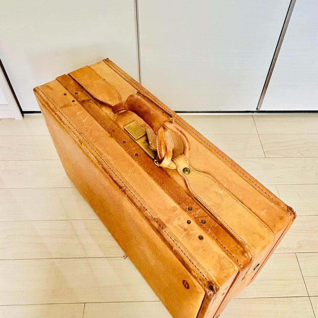 【希少】Hartmann スーツケース ヌメ革 キャメル