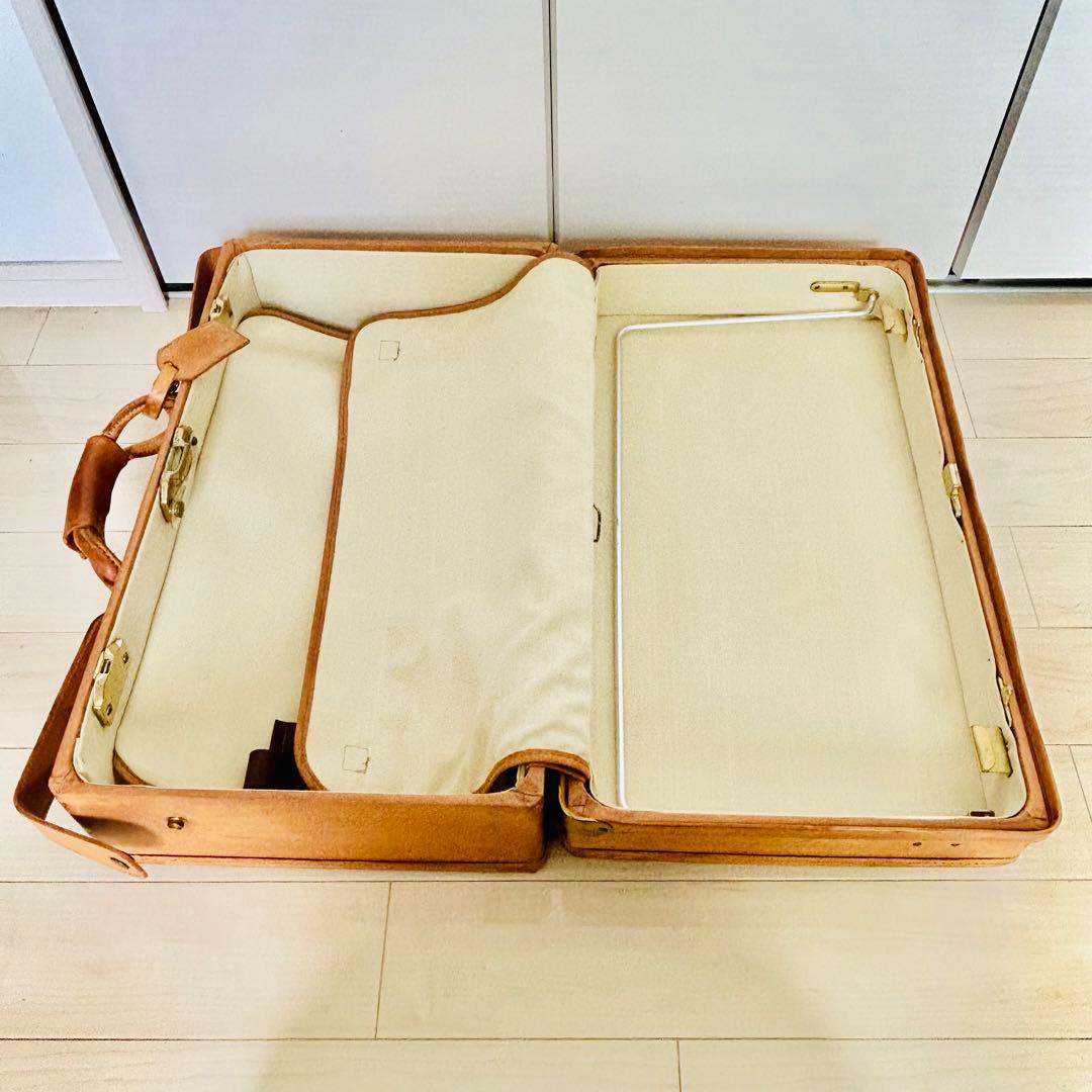 【希少】Hartmann スーツケース ヌメ革 キャメル