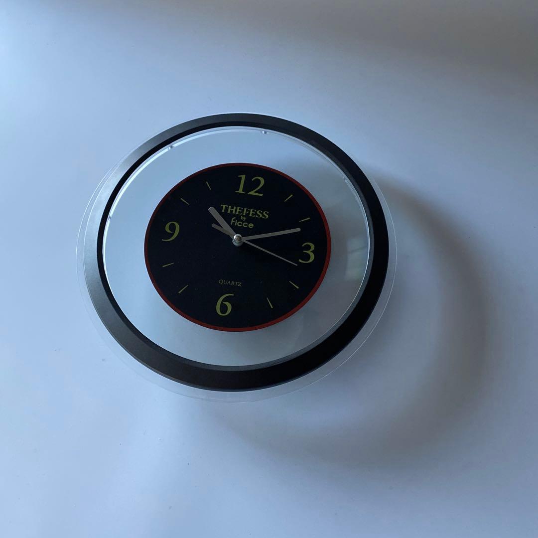 フィッチェ ポストモダン 掛け時計 置き時計 新品未使用 ソットサス 時計