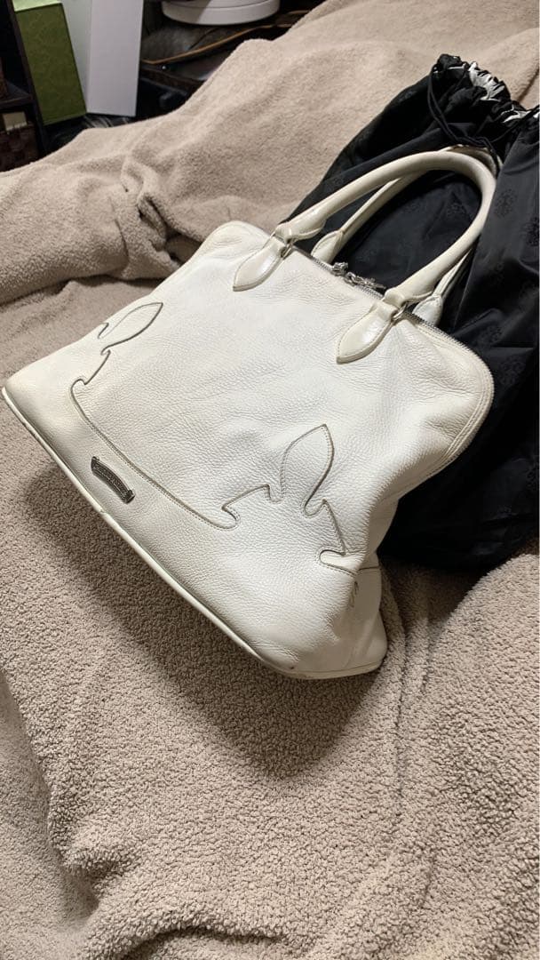 希少!!!クロムハーツホワイトバック