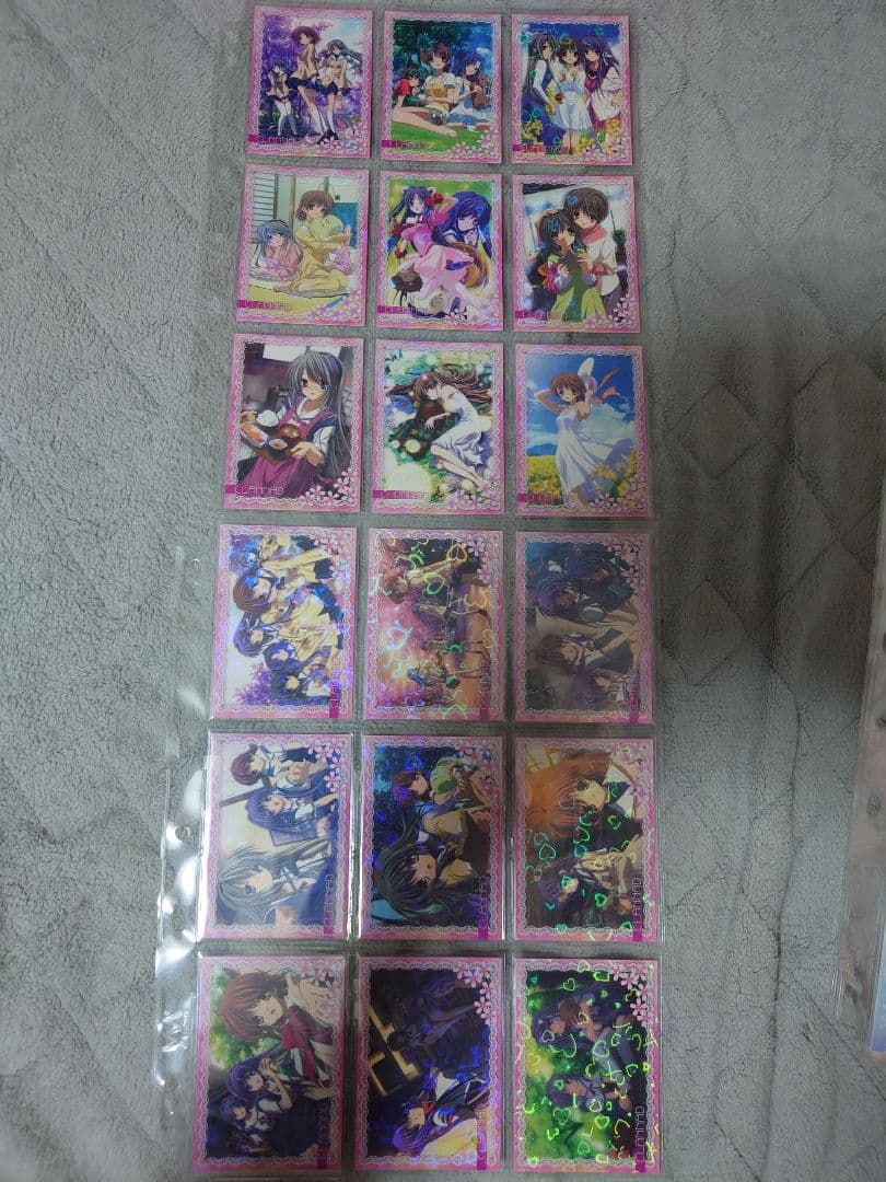 960.CLANNAD トレーディングカードPART2 全72種セット+PR