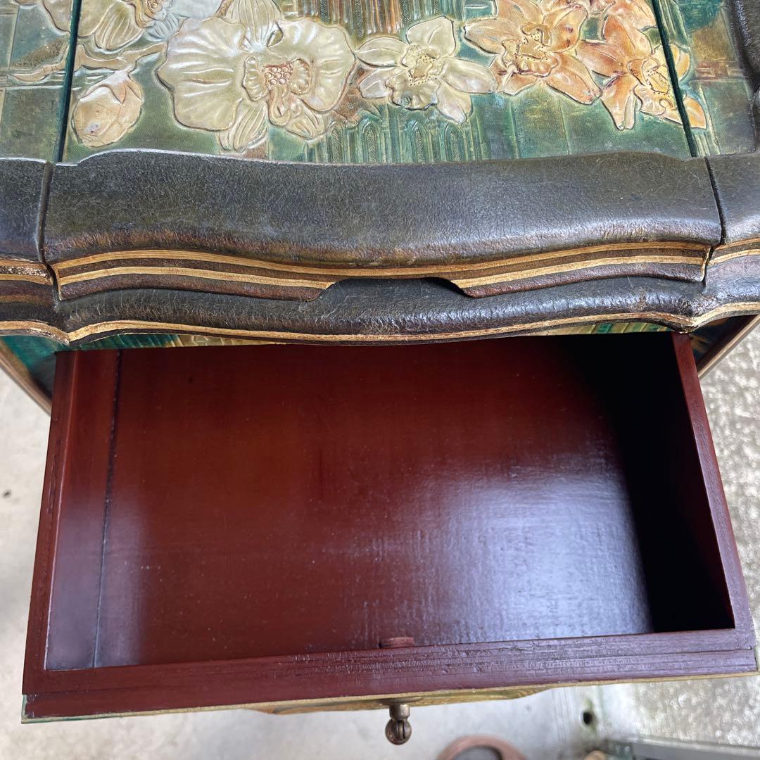 コンソールキャビネット　サイドテーブル　イタリア　アンティーク