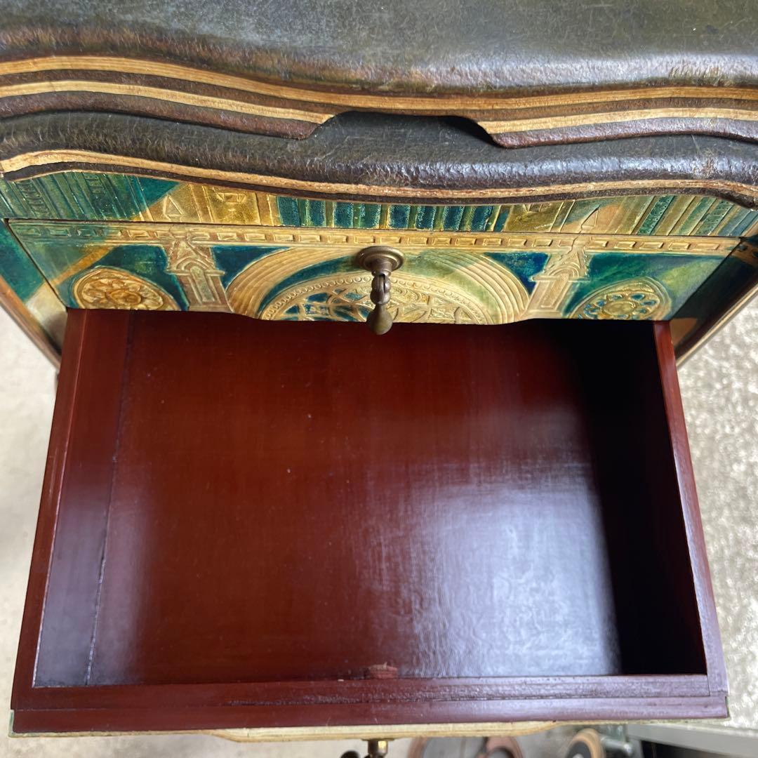 コンソールキャビネット　サイドテーブル　イタリア　アンティーク